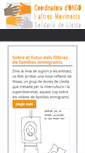 Mobile Screenshot of coordinadora-ongd-lleida.cat